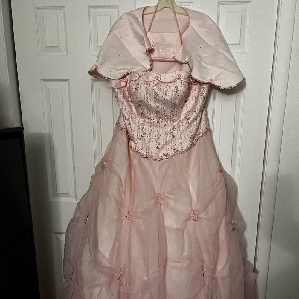 Baby pink Gown
